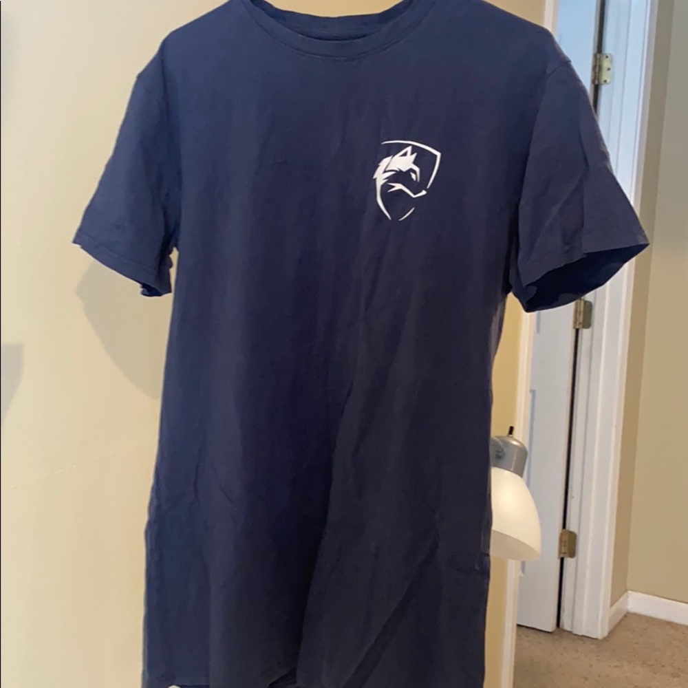 Men’s Aphalete long sleeve shirt. Dark blue Medium